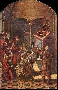 BERRUGUETE, Pedro The Tomb of Saint Peter Martyr  ff oil painting